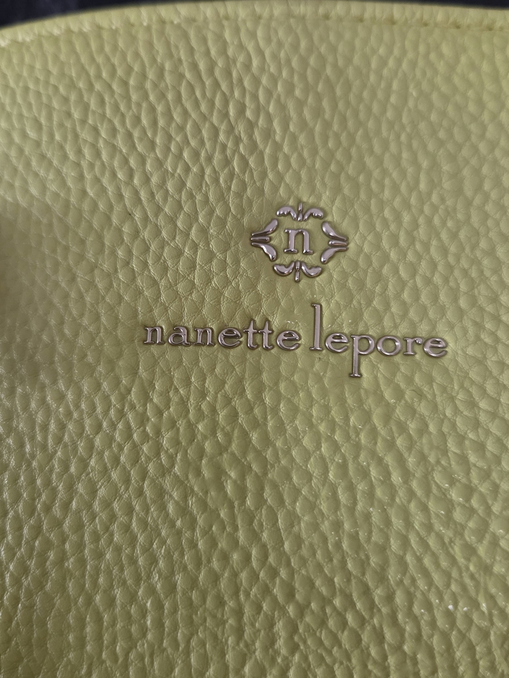 Nanette Lepore Lime Faux Leather  Bag - Picture 3 of 8